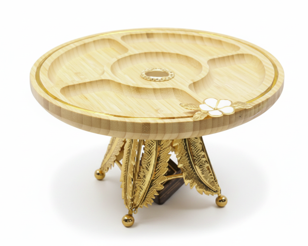 FUENTE MULTIUSO 25X14CM - BAMBU K53880