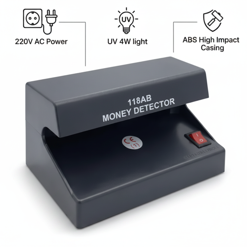 DETECTOR DE DINERO AD118AB