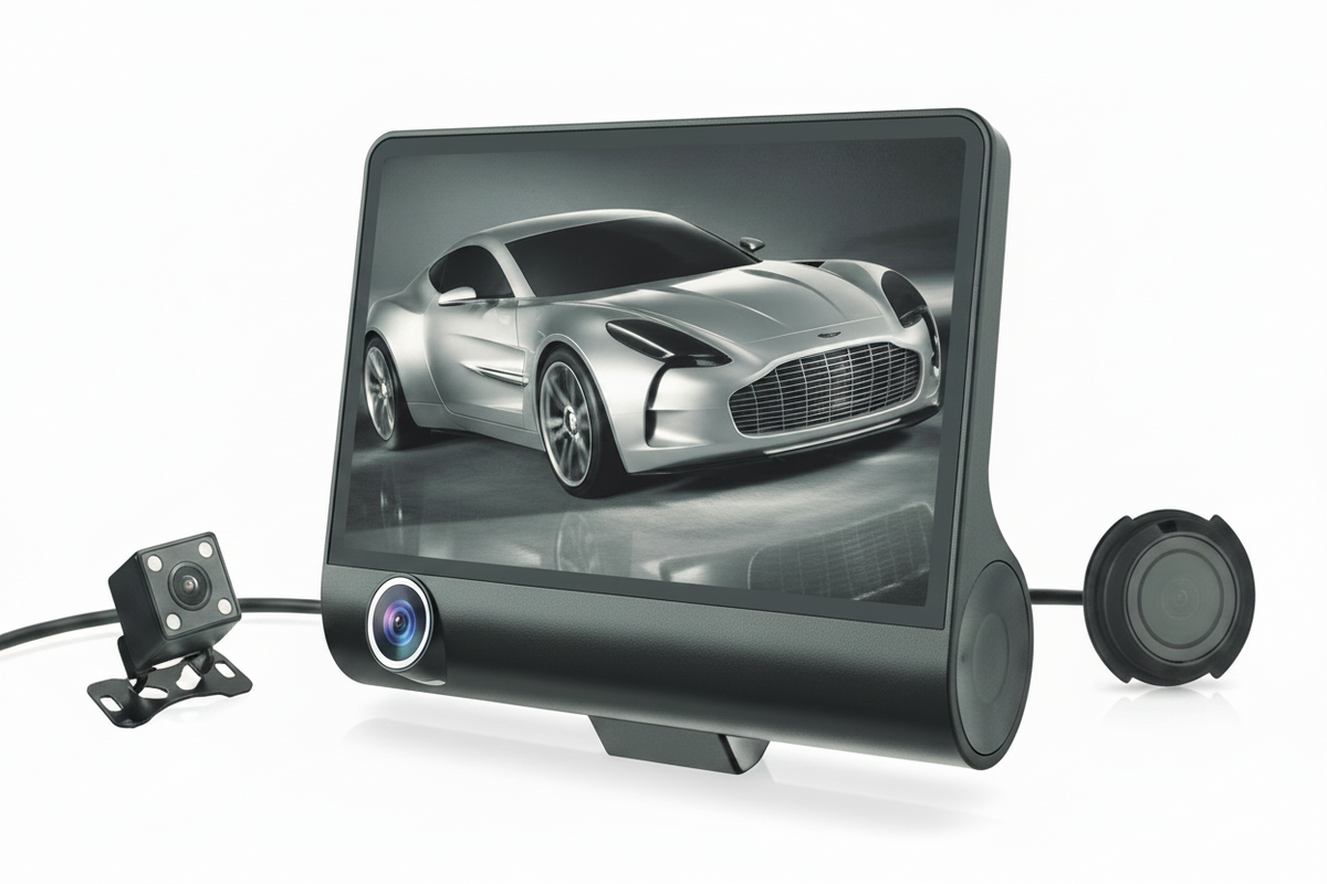 CAMARA PARA AUTO FULL HD 4.0 3 CAM