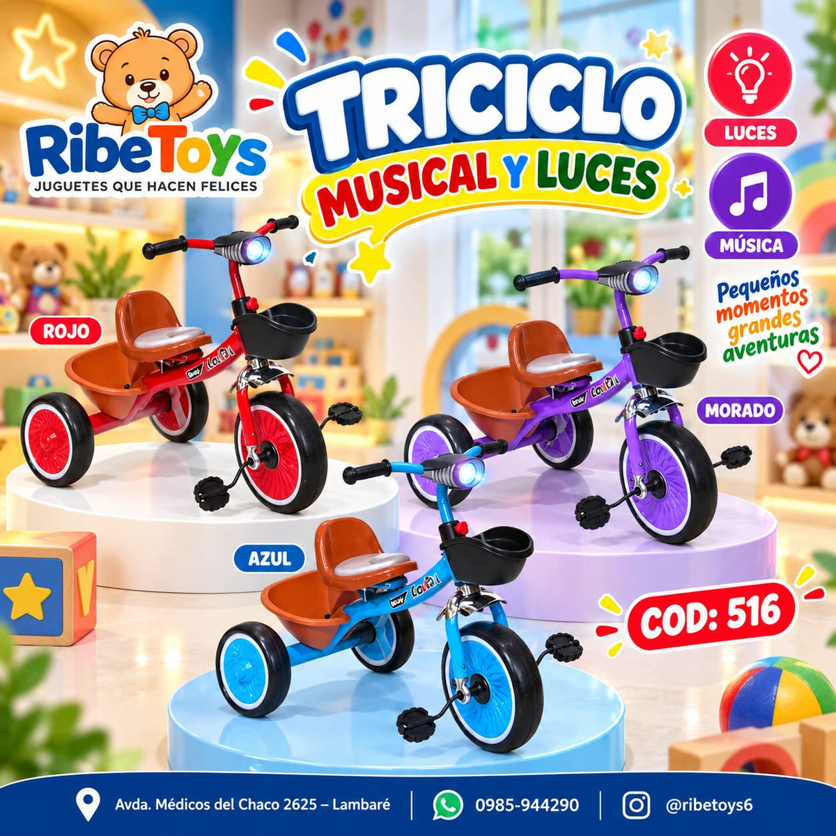 Triciclo Cod: 516