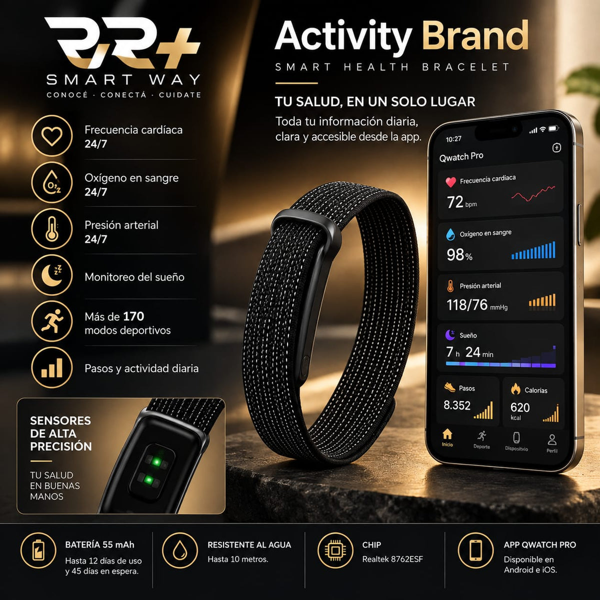 ⌚ Activity Brand | RR+ Smart Way
