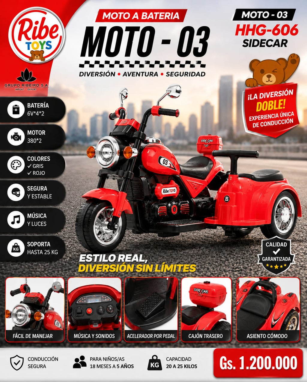 MOTO-03 HHG-606 SIDECAR