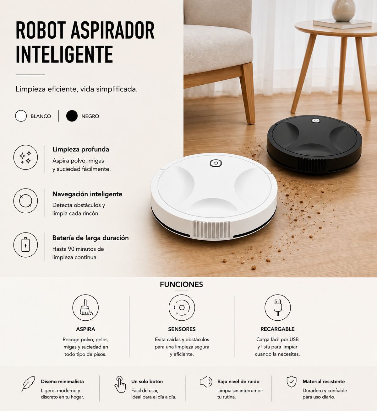 ASPIRADORA ROBOT