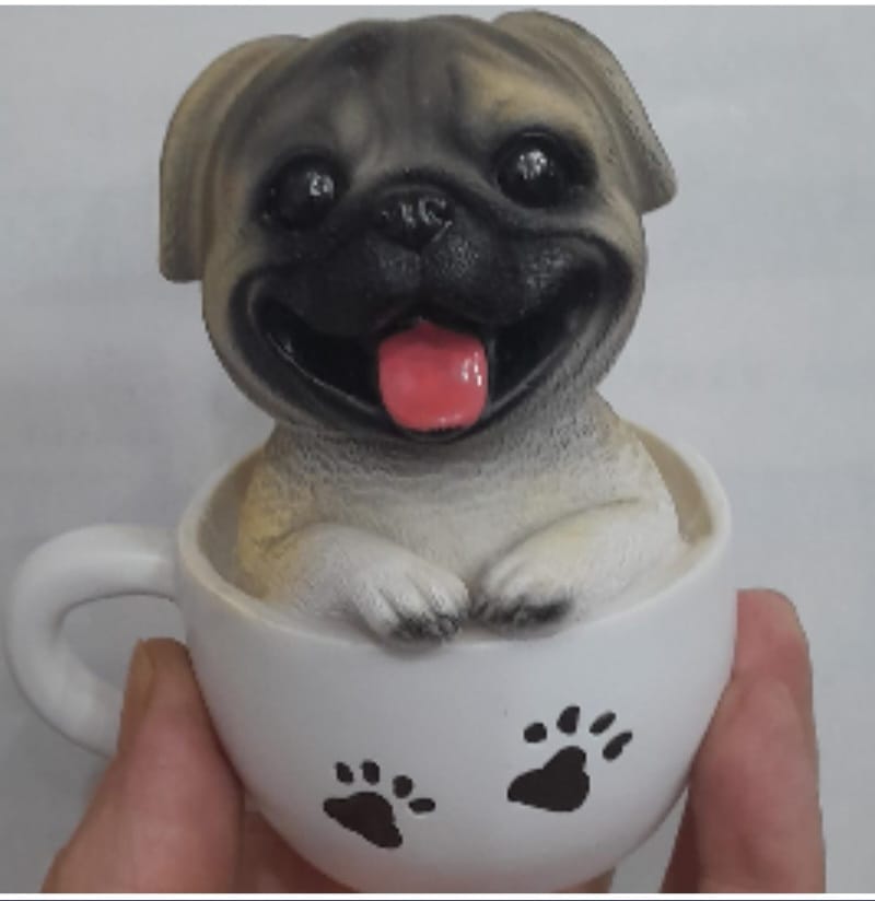 FIGURA DECORATIVA PERRO