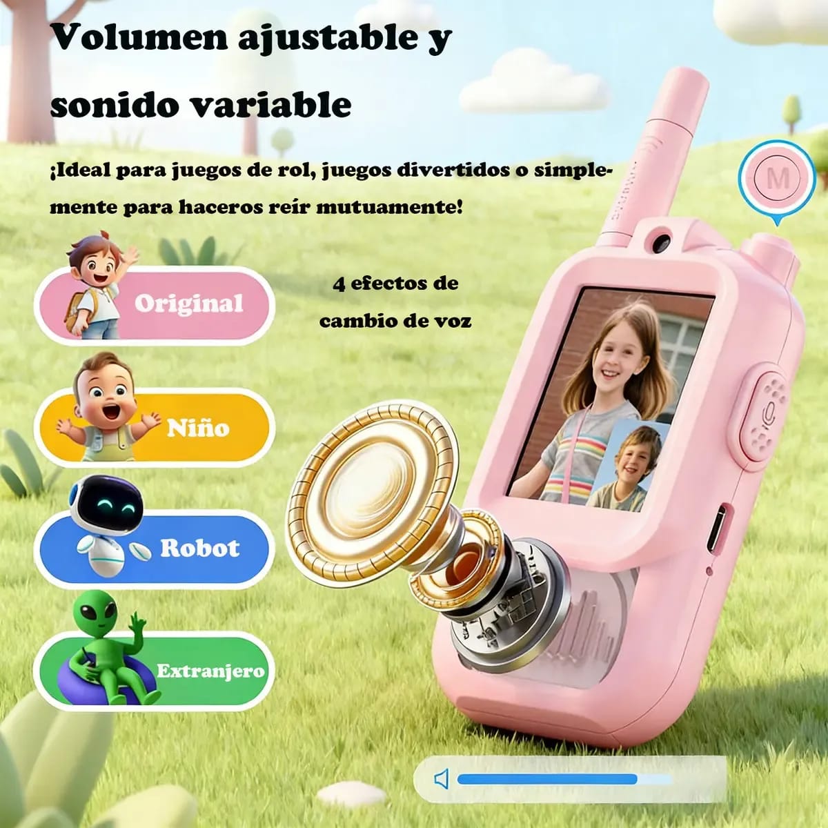 WOLKIE TOKI C/ VIDEO CAMARA