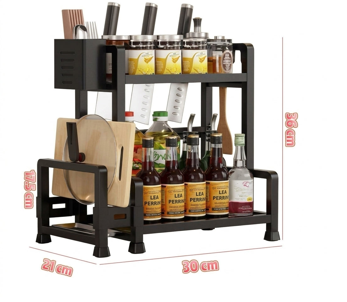 Estante organizador de cocina 30cm